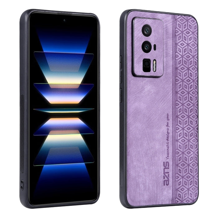 Estuche para teléfono con sensación de piel en relieve AZNS 3D, For Xiaomi Redmi K60 / K60 Pro