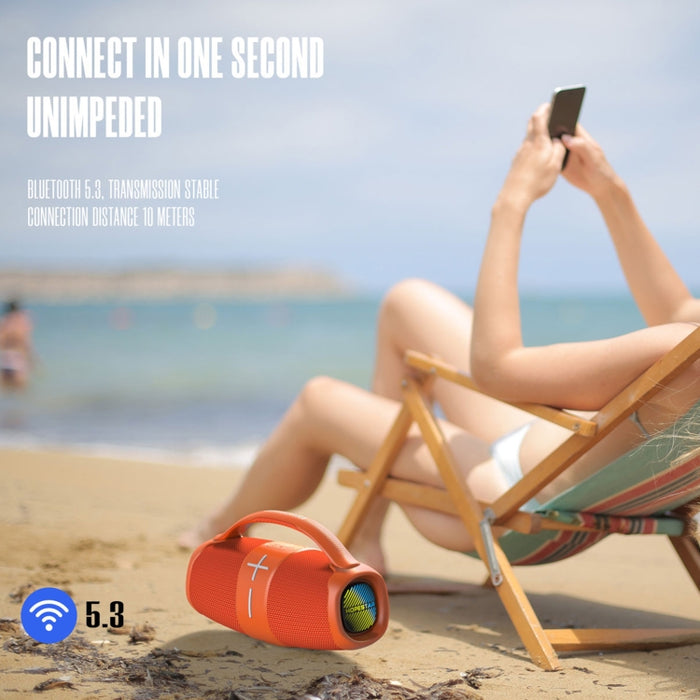HOPESTAR H60 20W Altavoz Bluetooth inalámbrico portátil impermeable al aire libre, H60