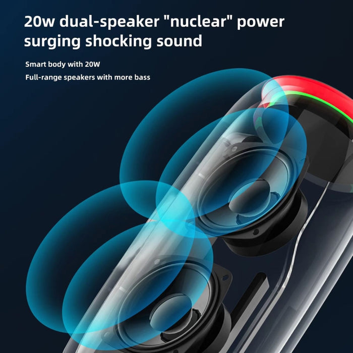 HOPESTAR P35 20W Exterior IPX7 Altavoz Bluetooth inalámbrico impermeable, P35