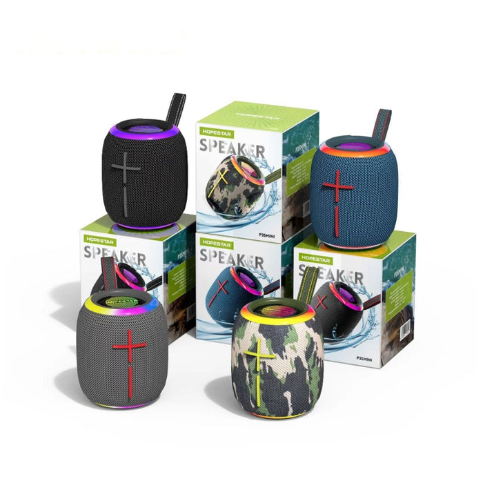 HOPESTAR P35 mini 10W Altavoz Bluetooth impermeable IPX7 para exteriores, P35 mini