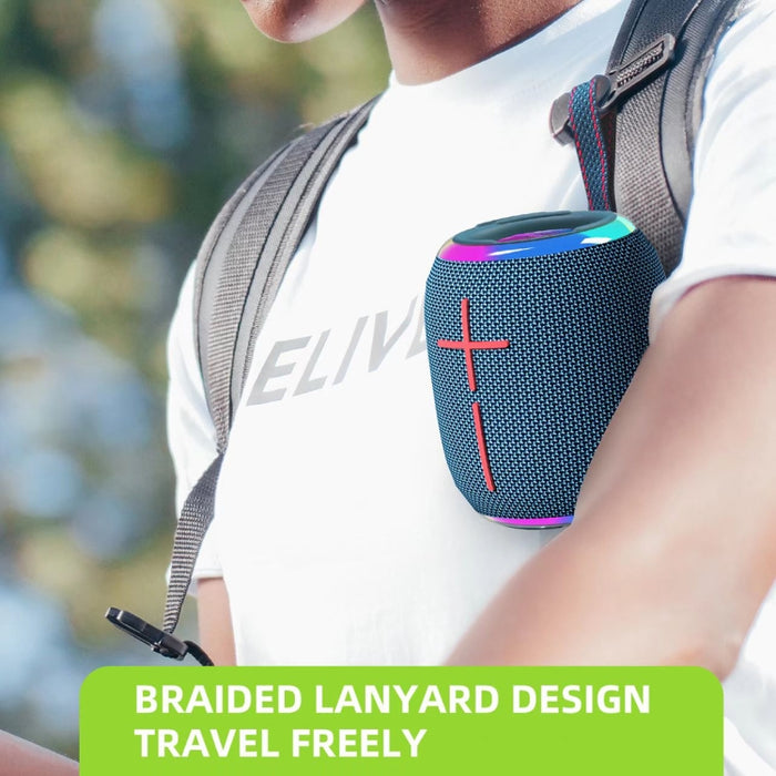 HOPESTAR P35 mini 10W Altavoz Bluetooth impermeable IPX7 para exteriores, P35 mini