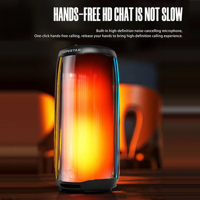 HOPESTAR P49 Tone Pulse RGB Light Altavoz Bluetooth a prueba de agua, P49(Black), P49(Grey), P49(Blue)