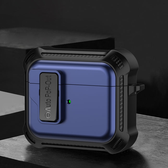 Estuche para auriculares inalámbricos Signal Flag con candado de seguridad, For AirPods Pro 2, For AirPods 3, For AirPods Pro, For AirPods 1 / 2