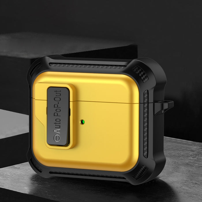 Estuche para auriculares inalámbricos Signal Flag con candado de seguridad, For AirPods Pro 2, For AirPods 3, For AirPods Pro, For AirPods 1 / 2