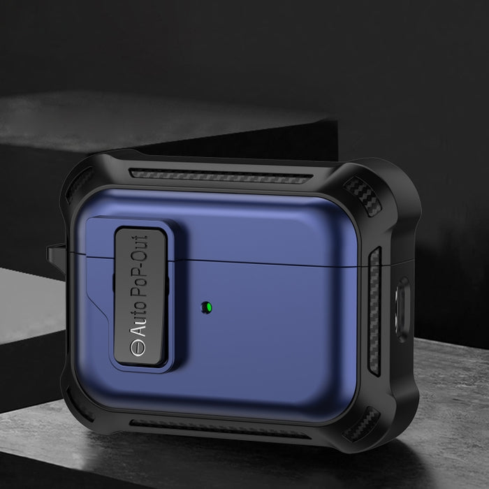 Estuche para auriculares inalámbricos Signal Flag con candado de seguridad, For AirPods Pro 2, For AirPods 3, For AirPods Pro, For AirPods 1 / 2