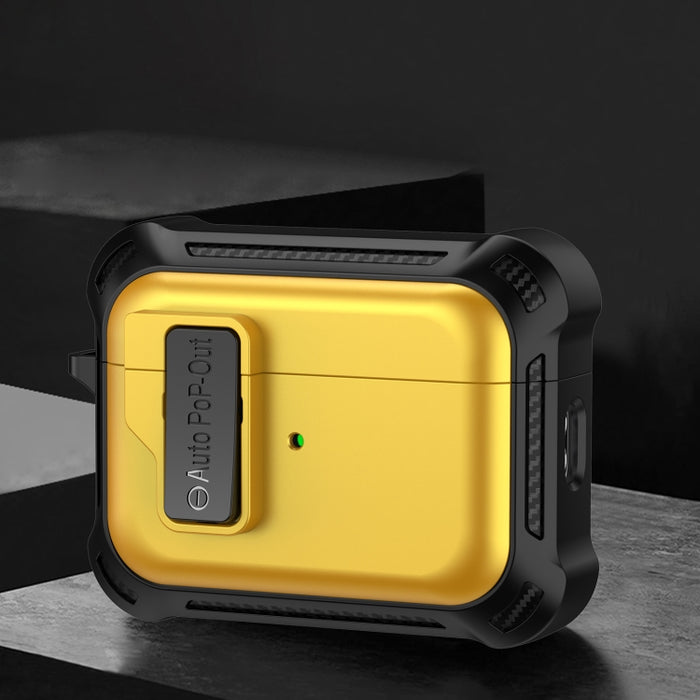 Estuche para auriculares inalámbricos Signal Flag con candado de seguridad, For AirPods Pro 2, For AirPods 3, For AirPods Pro, For AirPods 1 / 2
