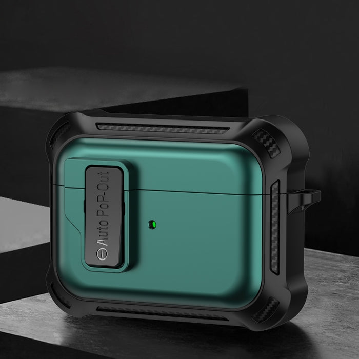 Estuche para auriculares inalámbricos Signal Flag con candado de seguridad, For AirPods Pro 2, For AirPods 3, For AirPods Pro, For AirPods 1 / 2