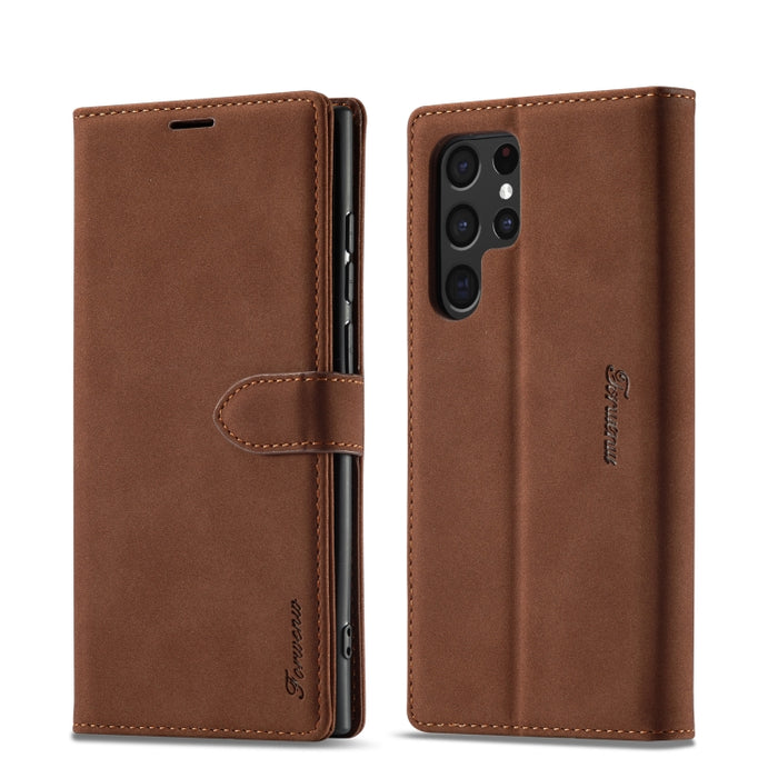 Forwenw F1 Series Estuche para teléfono de cuero con fuerte magnetismo mate, For Samsung Galaxy S23 Ultra 5G, For Samsung Galaxy A14 5G, For Samsung Galaxy A54 5G, For iPhone 14, For iPhone 14 Plus, For iPhone 14 Pro, For iPhone 14 Pro Max