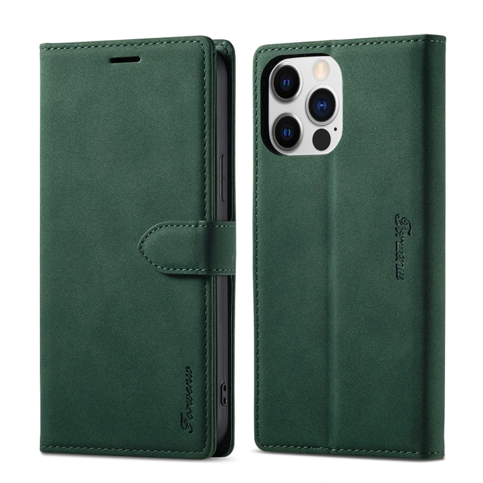 Forwenw F1 Series Estuche para teléfono de cuero con fuerte magnetismo mate, For Samsung Galaxy S23 Ultra 5G, For Samsung Galaxy A14 5G, For Samsung Galaxy A54 5G, For iPhone 14, For iPhone 14 Plus, For iPhone 14 Pro, For iPhone 14 Pro Max