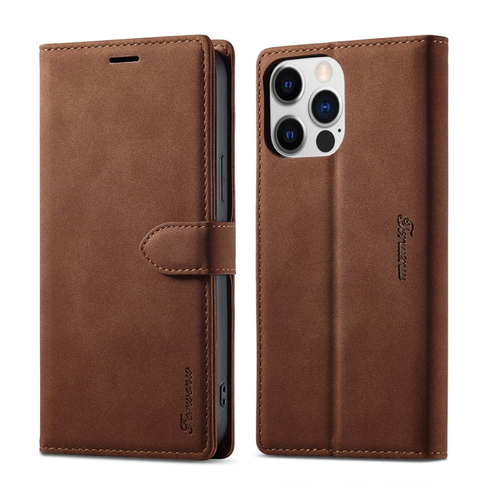 Forwenw F1 Series Estuche para teléfono de cuero con fuerte magnetismo mate, For Samsung Galaxy S23 Ultra 5G, For Samsung Galaxy A14 5G, For Samsung Galaxy A54 5G, For iPhone 14, For iPhone 14 Plus, For iPhone 14 Pro, For iPhone 14 Pro Max