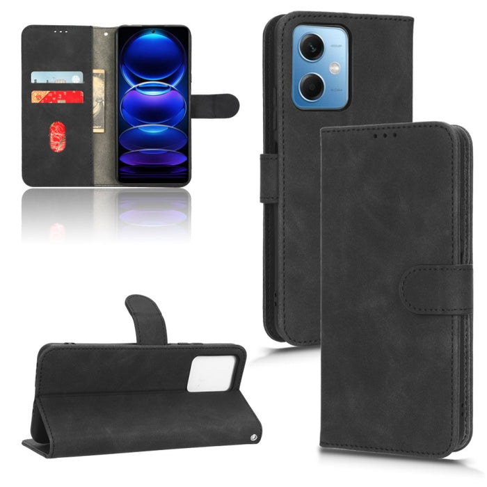 Estuche para teléfono de cuero con tapa magnética Skin Feel, For Xiaomi Poco X5 5G / Redmi Note 12 5G, For Motorola Moto G13 / G23 / G53, For Motorola Moto G73 5G, For UMIDIGI A13 Pro 5G, For ZTE Blade A32