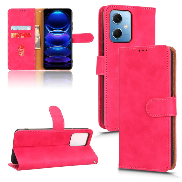 Estuche para teléfono de cuero con tapa magnética Skin Feel, For Xiaomi Poco X5 5G / Redmi Note 12 5G, For Motorola Moto G13 / G23 / G53, For Motorola Moto G73 5G, For UMIDIGI A13 Pro 5G, For ZTE Blade A32