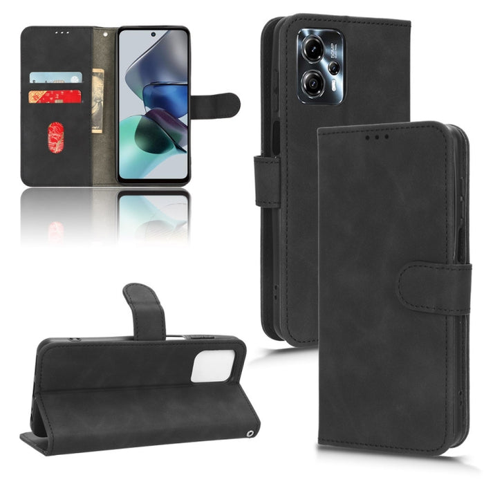 Estuche para teléfono de cuero con tapa magnética Skin Feel, For Xiaomi Poco X5 5G / Redmi Note 12 5G, For Motorola Moto G13 / G23 / G53, For Motorola Moto G73 5G, For UMIDIGI A13 Pro 5G, For ZTE Blade A32