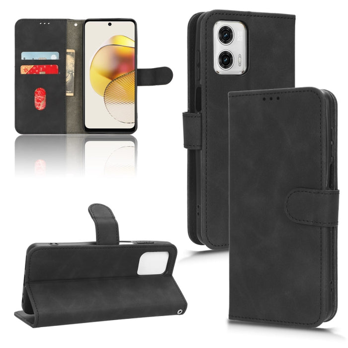 Estuche para teléfono de cuero con tapa magnética Skin Feel, For Xiaomi Poco X5 5G / Redmi Note 12 5G, For Motorola Moto G13 / G23 / G53, For Motorola Moto G73 5G, For UMIDIGI A13 Pro 5G, For ZTE Blade A32