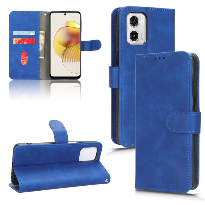 Estuche para teléfono de cuero con tapa magnética Skin Feel, For Xiaomi Poco X5 5G / Redmi Note 12 5G, For Motorola Moto G13 / G23 / G53, For Motorola Moto G73 5G, For UMIDIGI A13 Pro 5G, For ZTE Blade A32