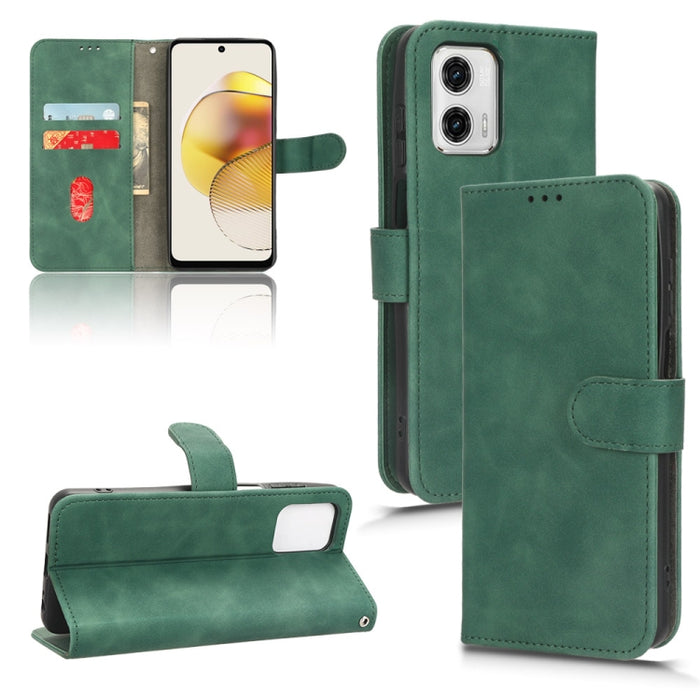 Estuche para teléfono de cuero con tapa magnética Skin Feel, For Xiaomi Poco X5 5G / Redmi Note 12 5G, For Motorola Moto G13 / G23 / G53, For Motorola Moto G73 5G, For UMIDIGI A13 Pro 5G, For ZTE Blade A32