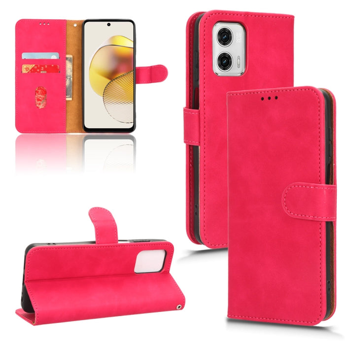 Estuche para teléfono de cuero con tapa magnética Skin Feel, For Xiaomi Poco X5 5G / Redmi Note 12 5G, For Motorola Moto G13 / G23 / G53, For Motorola Moto G73 5G, For UMIDIGI A13 Pro 5G, For ZTE Blade A32