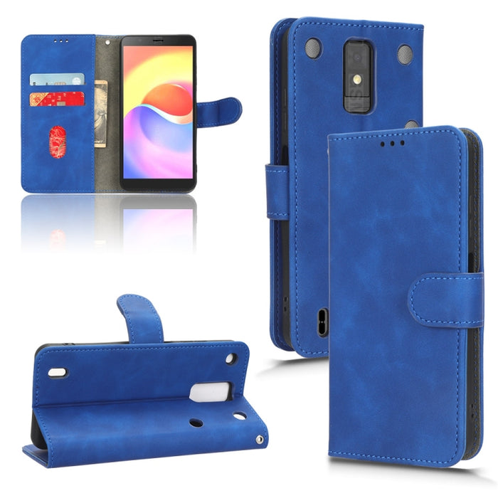 Estuche para teléfono de cuero con tapa magnética Skin Feel, For Xiaomi Poco X5 5G / Redmi Note 12 5G, For Motorola Moto G13 / G23 / G53, For Motorola Moto G73 5G, For UMIDIGI A13 Pro 5G, For ZTE Blade A32