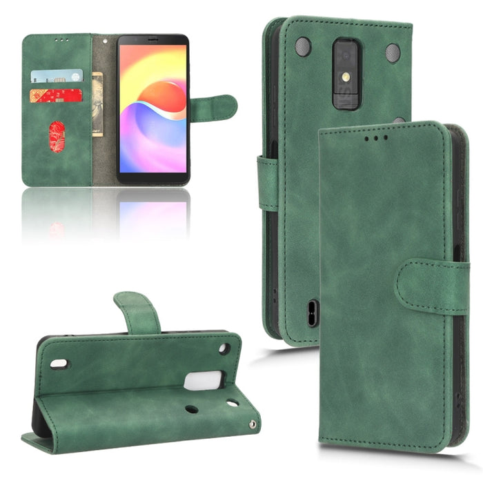 Estuche para teléfono de cuero con tapa magnética Skin Feel, For Xiaomi Poco X5 5G / Redmi Note 12 5G, For Motorola Moto G13 / G23 / G53, For Motorola Moto G73 5G, For UMIDIGI A13 Pro 5G, For ZTE Blade A32