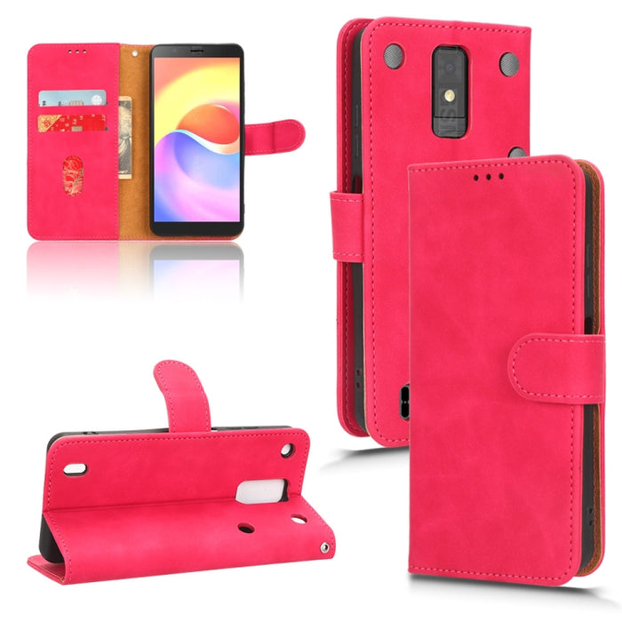 Estuche para teléfono de cuero con tapa magnética Skin Feel, For Xiaomi Poco X5 5G / Redmi Note 12 5G, For Motorola Moto G13 / G23 / G53, For Motorola Moto G73 5G, For UMIDIGI A13 Pro 5G, For ZTE Blade A32