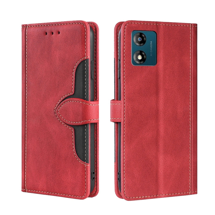 Estuche para teléfono de cuero con hebilla magnética y sensación de piel, For Motorola Moto E13 4G, For OPPO A17k, For OPPO Reno8 T 4G, For Xiaomi Poco X5 Pro / Redmi Note 12 Pro Speed, For Honor X9a 5G
