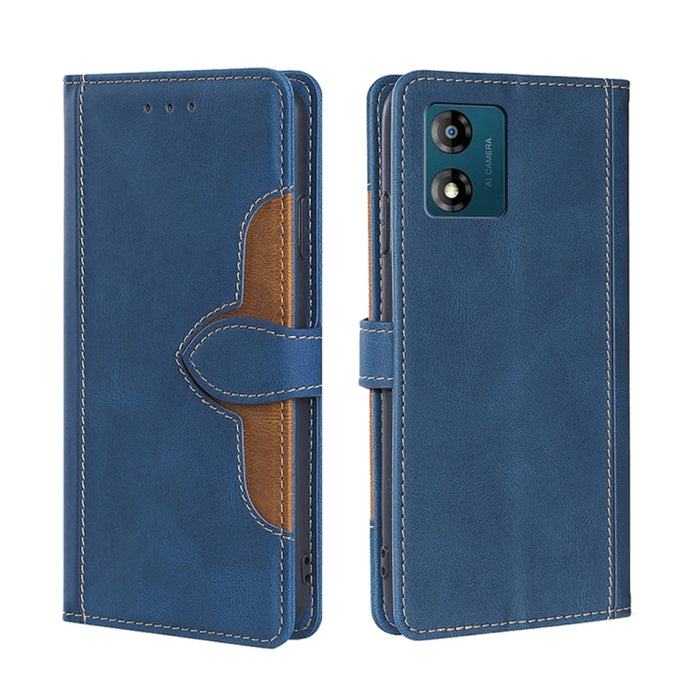 Estuche para teléfono de cuero con hebilla magnética y sensación de piel, For Motorola Moto E13 4G, For OPPO A17k, For OPPO Reno8 T 4G, For Xiaomi Poco X5 Pro / Redmi Note 12 Pro Speed, For Honor X9a 5G