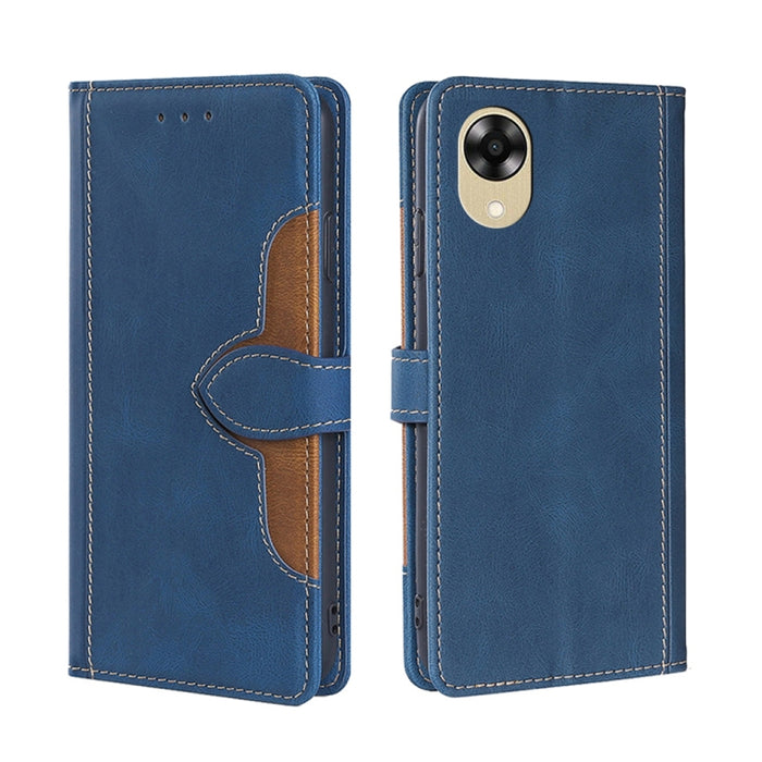 Estuche para teléfono de cuero con hebilla magnética y sensación de piel, For Motorola Moto E13 4G, For OPPO A17k, For OPPO Reno8 T 4G, For Xiaomi Poco X5 Pro / Redmi Note 12 Pro Speed, For Honor X9a 5G