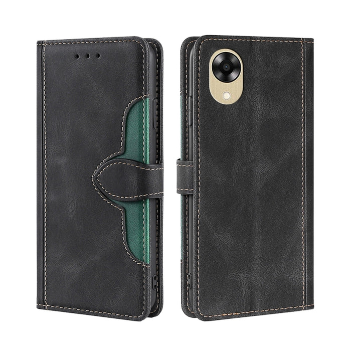 Estuche para teléfono de cuero con hebilla magnética y sensación de piel, For Motorola Moto E13 4G, For OPPO A17k, For OPPO Reno8 T 4G, For Xiaomi Poco X5 Pro / Redmi Note 12 Pro Speed, For Honor X9a 5G