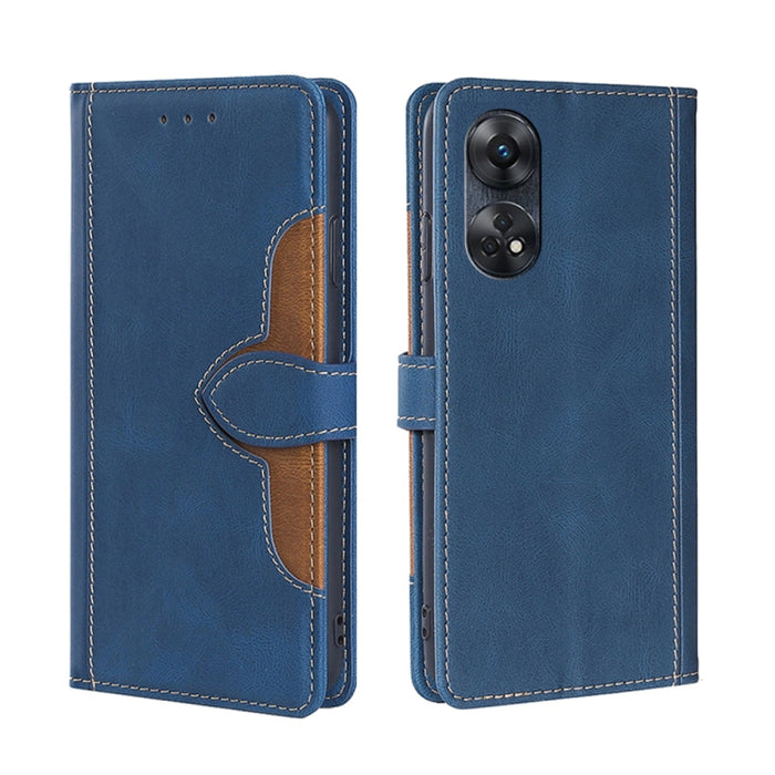 Estuche para teléfono de cuero con hebilla magnética y sensación de piel, For Motorola Moto E13 4G, For OPPO A17k, For OPPO Reno8 T 4G, For Xiaomi Poco X5 Pro / Redmi Note 12 Pro Speed, For Honor X9a 5G