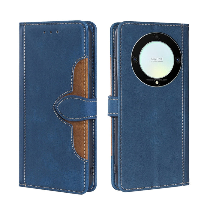 Estuche para teléfono de cuero con hebilla magnética y sensación de piel, For Motorola Moto E13 4G, For OPPO A17k, For OPPO Reno8 T 4G, For Xiaomi Poco X5 Pro / Redmi Note 12 Pro Speed, For Honor X9a 5G