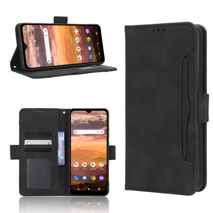 Funda de piel para teléfono con textura de piel de becerro y ranuras para tarjetas, For AT&T Maestro 3 U626AA, For AT&T Motivate Max U668AA, For BLU Bold N2, For AT&T Calypso 3 U328AA, For Motorola Moto E13 4G, For Motorola Moto X40 Pro                ...