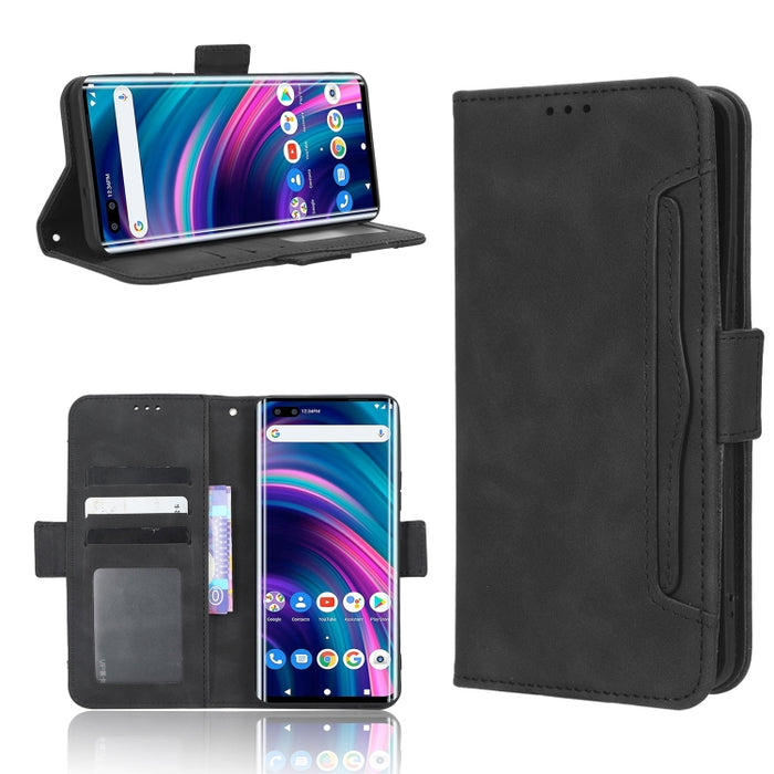 Funda de piel para teléfono con textura de piel de becerro y ranuras para tarjetas, For AT&T Maestro 3 U626AA, For AT&T Motivate Max U668AA, For BLU Bold N2, For AT&T Calypso 3 U328AA, For Motorola Moto E13 4G, For Motorola Moto X40 Pro                ...