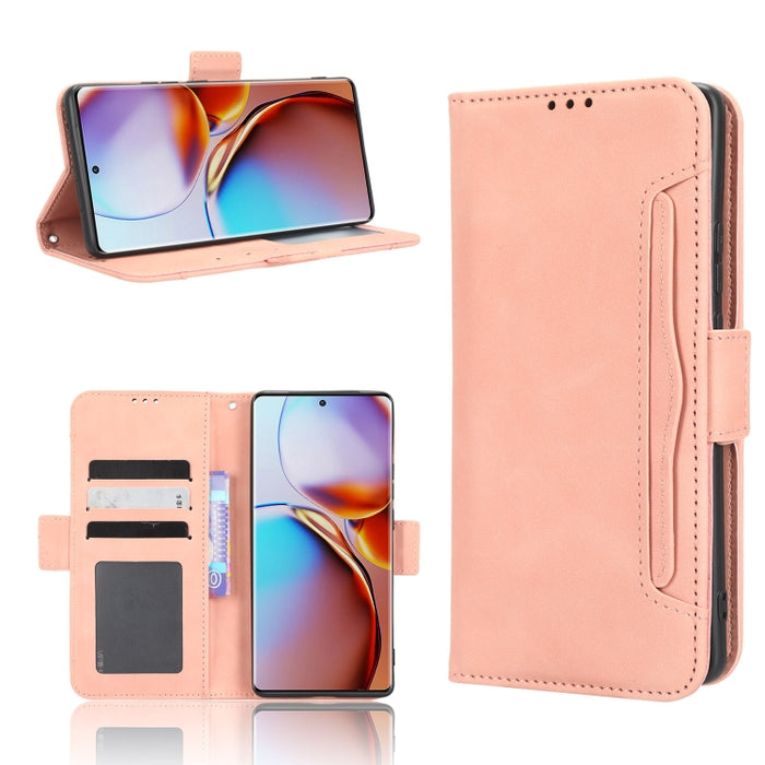 Funda de piel para teléfono con textura de piel de becerro y ranuras para tarjetas, For AT&T Maestro 3 U626AA, For AT&T Motivate Max U668AA, For BLU Bold N2, For AT&T Calypso 3 U328AA, For Motorola Moto E13 4G, For Motorola Moto X40 Pro                ...