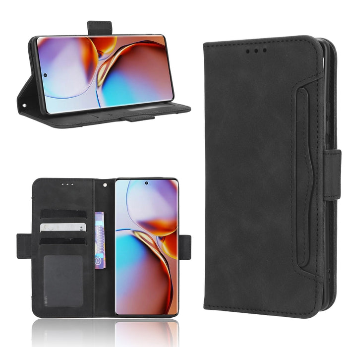 Funda de piel para teléfono con textura de piel de becerro y ranuras para tarjetas, For AT&T Maestro 3 U626AA, For AT&T Motivate Max U668AA, For BLU Bold N2, For AT&T Calypso 3 U328AA, For Motorola Moto E13 4G, For Motorola Moto X40 Pro                ...