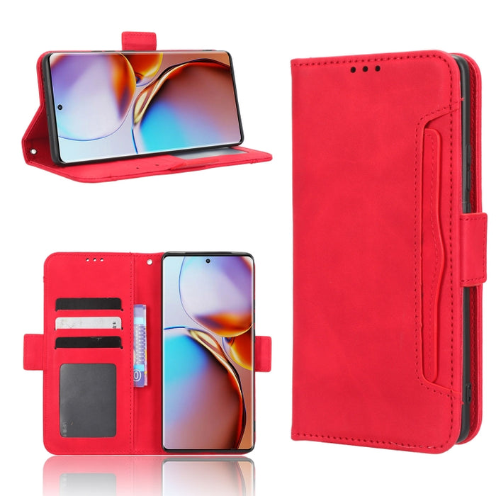 Funda de piel para teléfono con textura de piel de becerro y ranuras para tarjetas, For AT&T Maestro 3 U626AA, For AT&T Motivate Max U668AA, For BLU Bold N2, For AT&T Calypso 3 U328AA, For Motorola Moto E13 4G, For Motorola Moto X40 Pro                ...