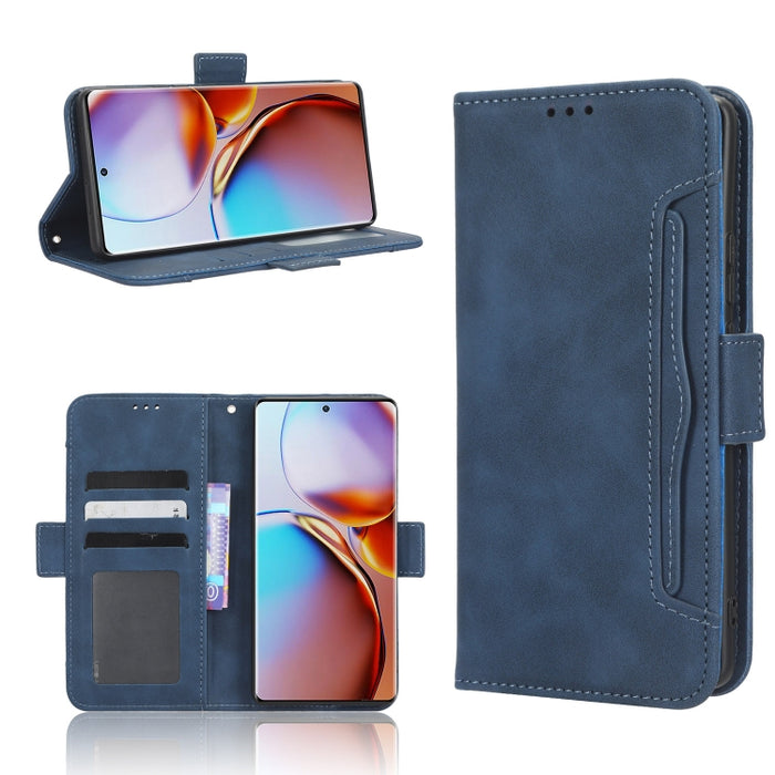 Funda de piel para teléfono con textura de piel de becerro y ranuras para tarjetas, For AT&T Maestro 3 U626AA, For AT&T Motivate Max U668AA, For BLU Bold N2, For AT&T Calypso 3 U328AA, For Motorola Moto E13 4G, For Motorola Moto X40 Pro                ...