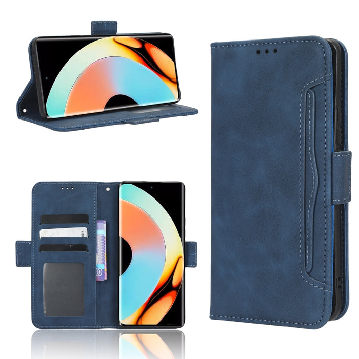 Funda de piel para teléfono con textura de piel de becerro y ranuras para tarjetas, For AT&T Maestro 3 U626AA, For AT&T Motivate Max U668AA, For BLU Bold N2, For AT&T Calypso 3 U328AA, For Motorola Moto E13 4G, For Motorola Moto X40 Pro                ...