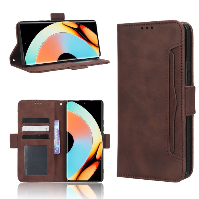 Funda de piel para teléfono con textura de piel de becerro y ranuras para tarjetas, For AT&T Maestro 3 U626AA, For AT&T Motivate Max U668AA, For BLU Bold N2, For AT&T Calypso 3 U328AA, For Motorola Moto E13 4G, For Motorola Moto X40 Pro                ...