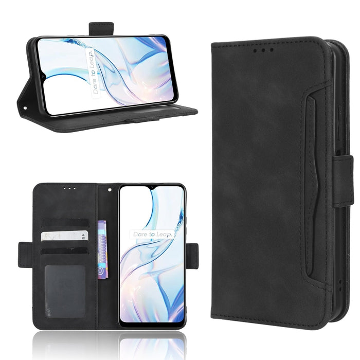 Funda de piel para teléfono con textura de piel de becerro y ranuras para tarjetas, For AT&T Maestro 3 U626AA, For AT&T Motivate Max U668AA, For BLU Bold N2, For AT&T Calypso 3 U328AA, For Motorola Moto E13 4G, For Motorola Moto X40 Pro                ...