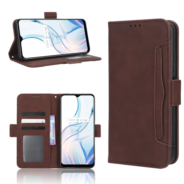 Funda de piel para teléfono con textura de piel de becerro y ranuras para tarjetas, For AT&T Maestro 3 U626AA, For AT&T Motivate Max U668AA, For BLU Bold N2, For AT&T Calypso 3 U328AA, For Motorola Moto E13 4G, For Motorola Moto X40 Pro                ...
