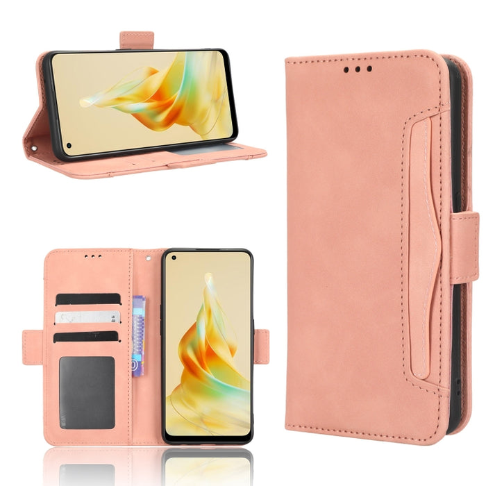 Funda de piel para teléfono con textura de piel de becerro y ranuras para tarjetas, For AT&T Maestro 3 U626AA, For AT&T Motivate Max U668AA, For BLU Bold N2, For AT&T Calypso 3 U328AA, For Motorola Moto E13 4G, For Motorola Moto X40 Pro                ...