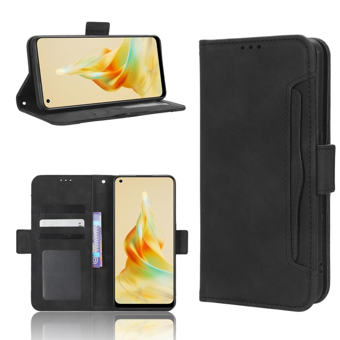 Funda de piel para teléfono con textura de piel de becerro y ranuras para tarjetas, For AT&T Maestro 3 U626AA, For AT&T Motivate Max U668AA, For BLU Bold N2, For AT&T Calypso 3 U328AA, For Motorola Moto E13 4G, For Motorola Moto X40 Pro                ...