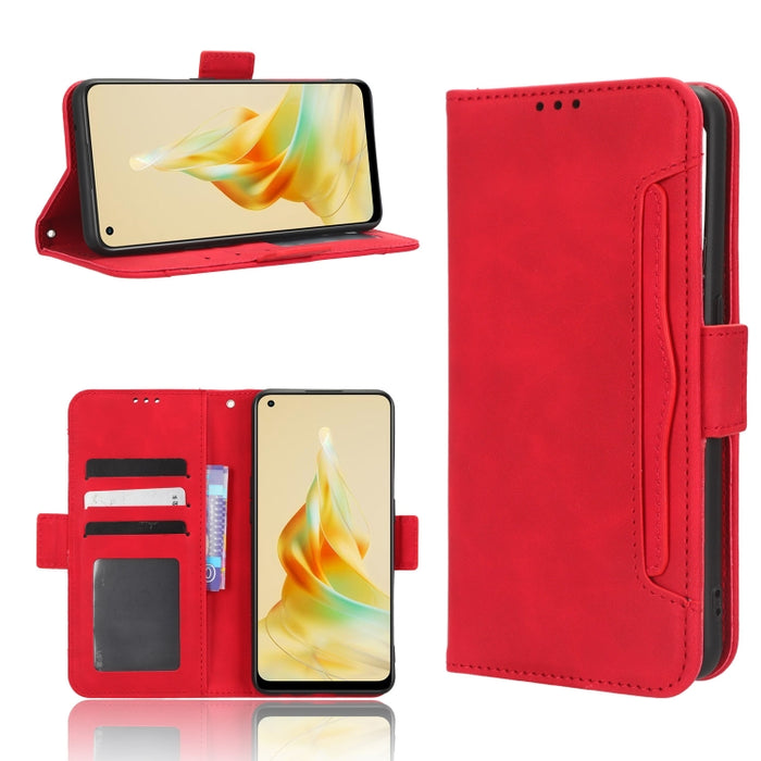 Funda de piel para teléfono con textura de piel de becerro y ranuras para tarjetas, For AT&T Maestro 3 U626AA, For AT&T Motivate Max U668AA, For BLU Bold N2, For AT&T Calypso 3 U328AA, For Motorola Moto E13 4G, For Motorola Moto X40 Pro                ...