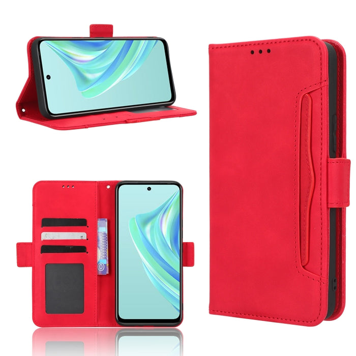 Funda de piel para teléfono con textura de piel de becerro y ranuras para tarjetas, For AT&T Maestro 3 U626AA, For AT&T Motivate Max U668AA, For BLU Bold N2, For AT&T Calypso 3 U328AA, For Motorola Moto E13 4G, For Motorola Moto X40 Pro                ...