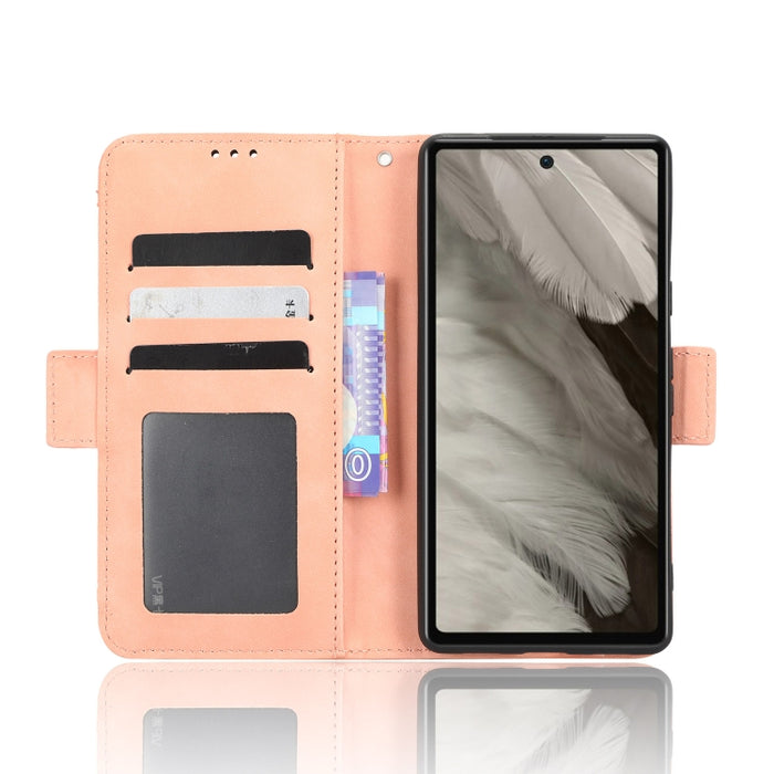Funda de piel para teléfono con textura de piel de becerro y ranuras para tarjetas, For Google Pixel 7a, For Xiaomi Redmi 12C / 11A, For Xiaomi Redmi K60 5G / K60 Pro, For Xiaomi Redmi K60E 5G, For Xiaomi Redmi Note 12 Pro 5G Speed                     ...