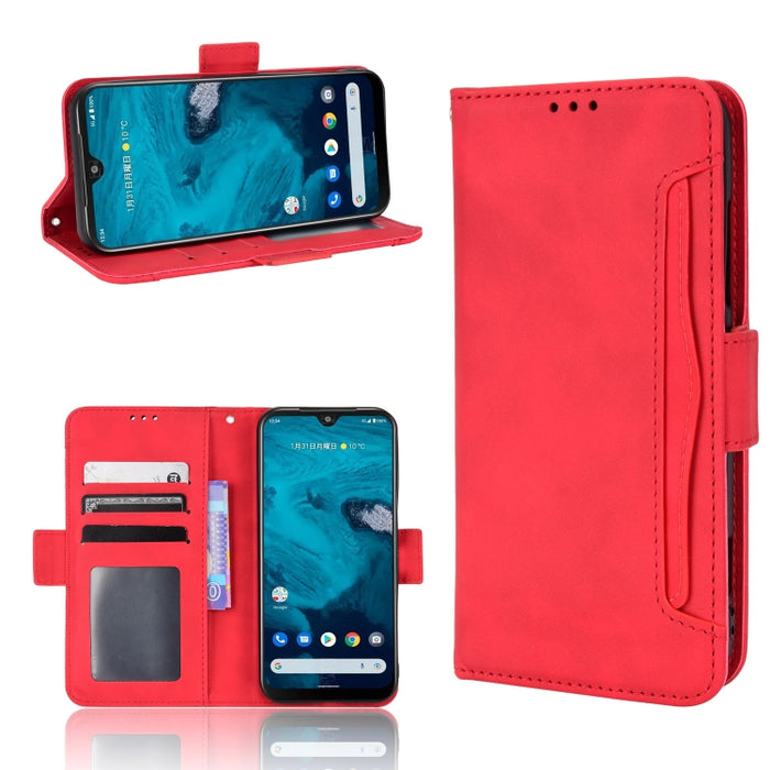 Funda de piel para teléfono con textura de piel de becerro y ranuras para tarjetas, For Google Pixel 7a, For Xiaomi Redmi 12C / 11A, For Xiaomi Redmi K60 5G / K60 Pro, For Xiaomi Redmi K60E 5G, For Xiaomi Redmi Note 12 Pro 5G Speed                     ...