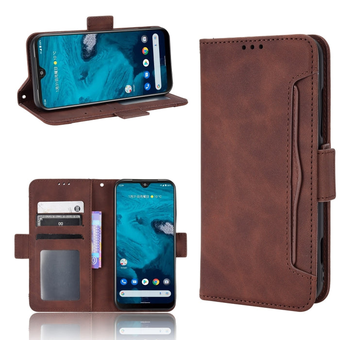 Funda de piel para teléfono con textura de piel de becerro y ranuras para tarjetas, For Google Pixel 7a, For Xiaomi Redmi 12C / 11A, For Xiaomi Redmi K60 5G / K60 Pro, For Xiaomi Redmi K60E 5G, For Xiaomi Redmi Note 12 Pro 5G Speed                     ...