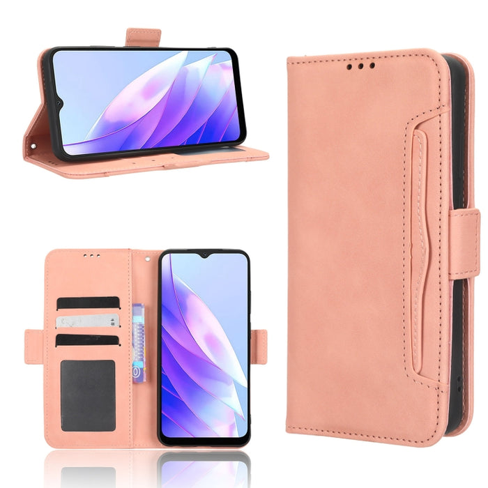 Funda de piel para teléfono con textura de piel de becerro y ranuras para tarjetas, For Google Pixel 7a, For Xiaomi Redmi 12C / 11A, For Xiaomi Redmi K60 5G / K60 Pro, For Xiaomi Redmi K60E 5G, For Xiaomi Redmi Note 12 Pro 5G Speed                     ...