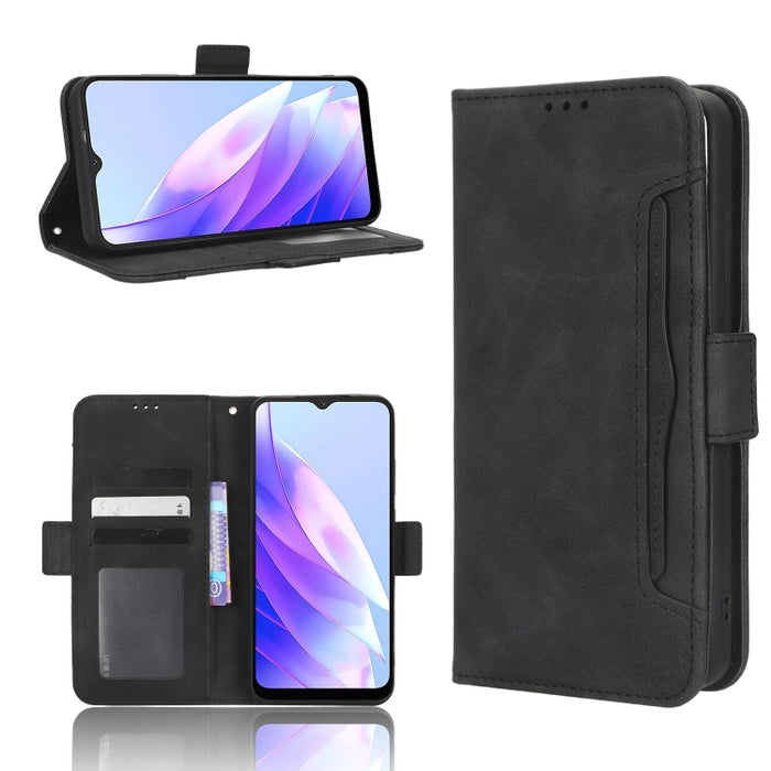 Funda de piel para teléfono con textura de piel de becerro y ranuras para tarjetas, For Google Pixel 7a, For Xiaomi Redmi 12C / 11A, For Xiaomi Redmi K60 5G / K60 Pro, For Xiaomi Redmi K60E 5G, For Xiaomi Redmi Note 12 Pro 5G Speed                     ...