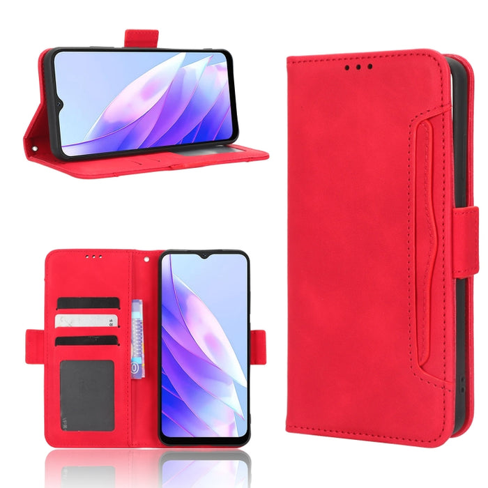 Funda de piel para teléfono con textura de piel de becerro y ranuras para tarjetas, For Google Pixel 7a, For Xiaomi Redmi 12C / 11A, For Xiaomi Redmi K60 5G / K60 Pro, For Xiaomi Redmi K60E 5G, For Xiaomi Redmi Note 12 Pro 5G Speed                     ...